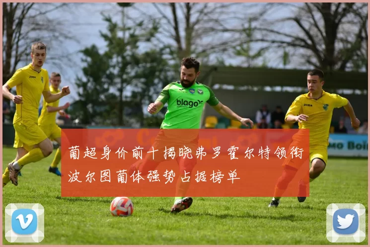 葡超身价前十揭晓弗罗霍尔特领衔波尔图葡体强势占据榜单